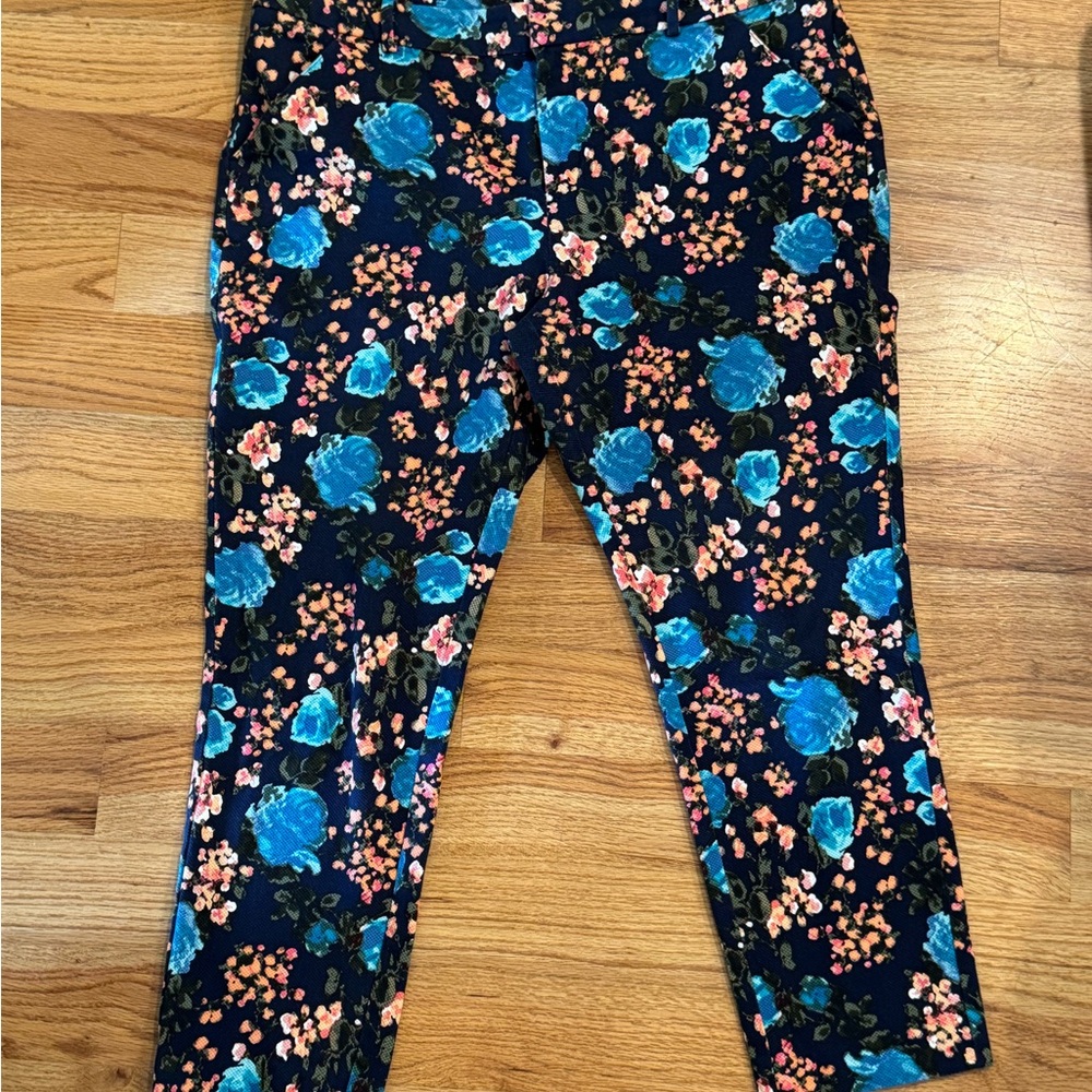 Merona Floral Women’s Bottoms - Blue and Pink and Peach